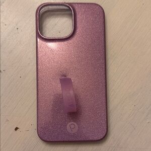 Purple Glitter Loopy case for iPhone 13 Pro Max